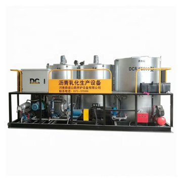 Proveedor de China fabricante de equipo de planta de betún emulsionado